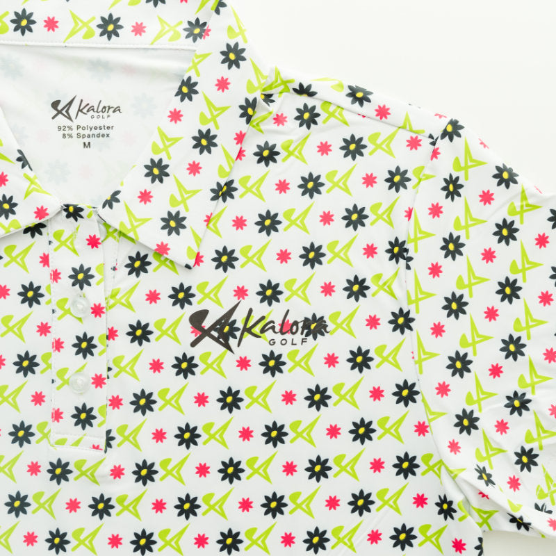 Kalora Lime Blossom Polo