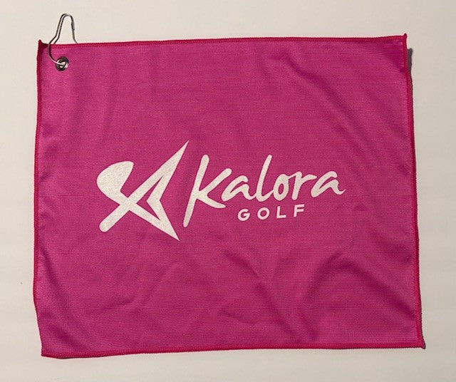 Kalora Pink Golf Towel