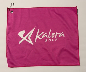 Kalora Pink Golf Towel